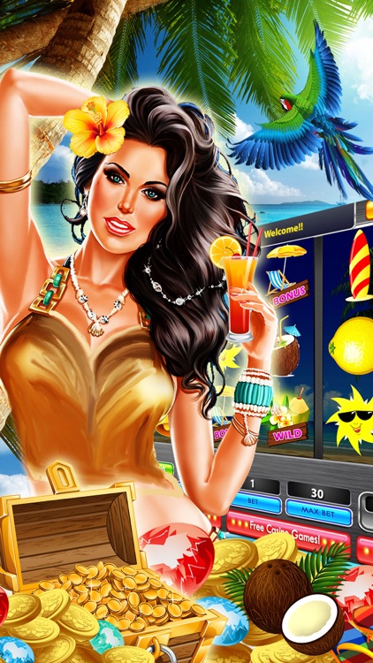 Paradise Mania™ Slots: 5-Reel Spin Ember-s Jackpot