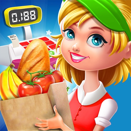 Supermarket Grocery Girl - Shopping Kids Games PRO Icon