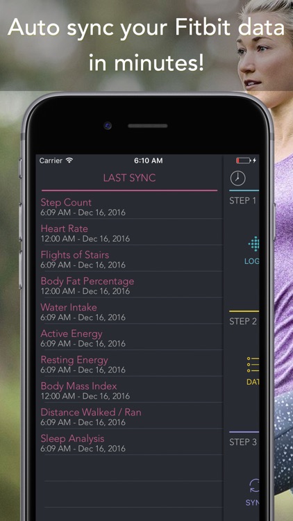Sync for FitBit - Fitbit to Apple Health screenshot-3