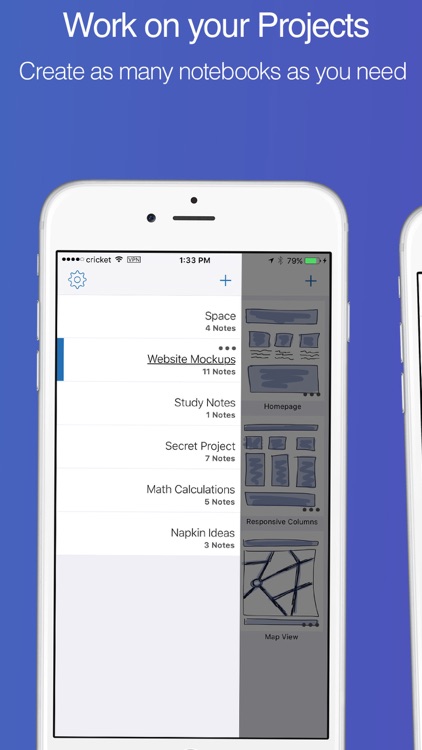 Nanotech Notes - Simple Notetaking and Sketching screenshot-3