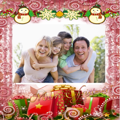 Christmas New Year Photos Frames And Wallpaper icon
