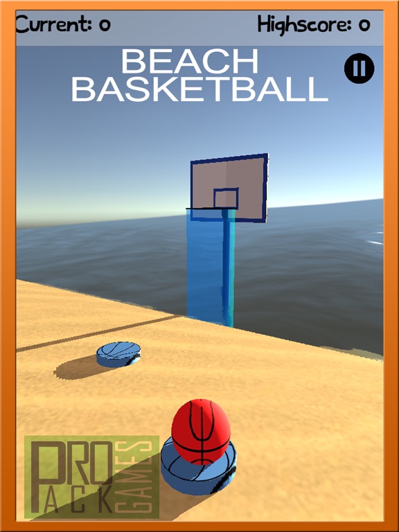 Screenshot #4 pour Beach Basketball Flick - Jeu multijoueur Arcade X