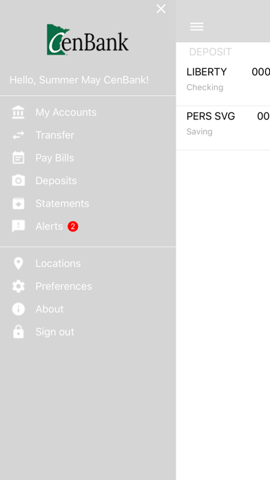 How to cancel & delete CenBank Mobile Banking from iphone & ipad 3