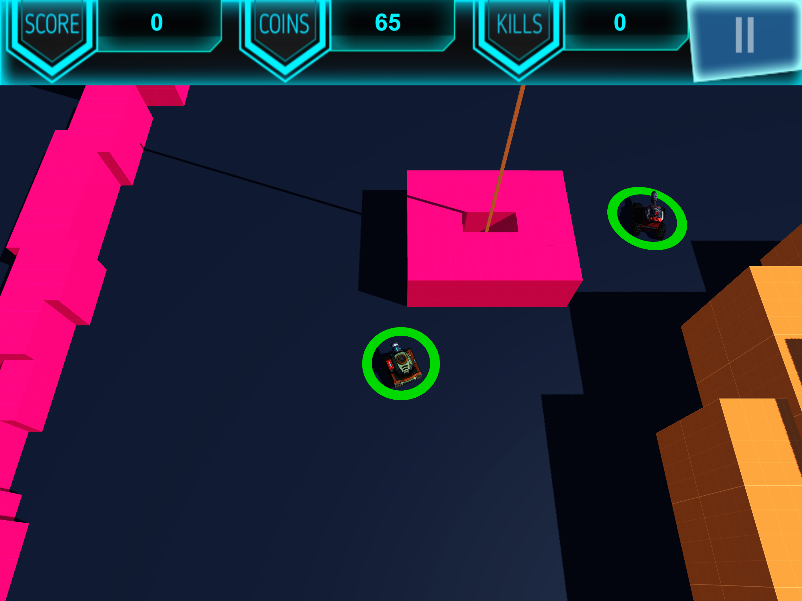 Block Tank Battle 3D