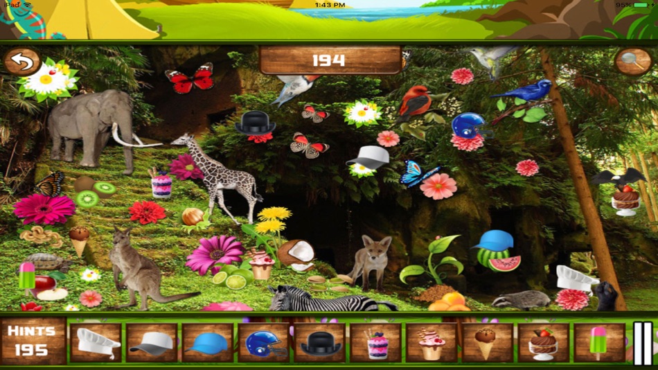 #2. Animal Safari Hidden Object Games (iOS) 由: Hiren Patel