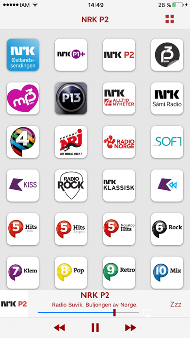 Screenshot #1 pour Radio Norge: Top Radios