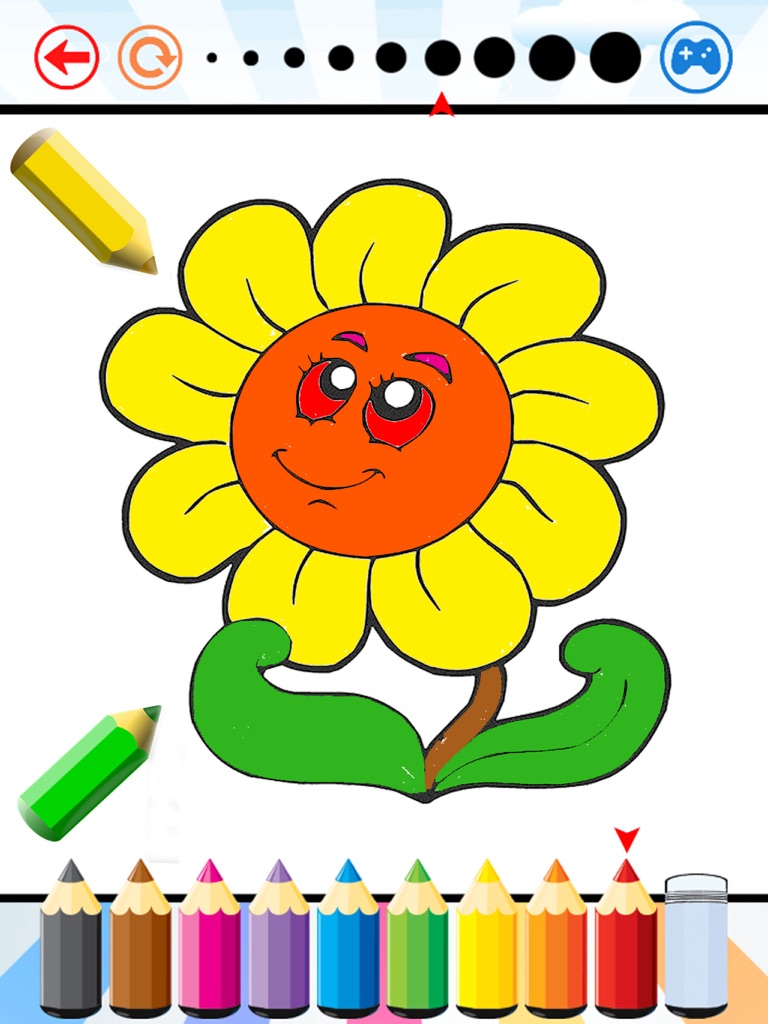 【图】花图画书为孩子 – 绘图免费游戏(截图3) 【图】花图画书为孩子 – 绘图免费游戏(截图3)