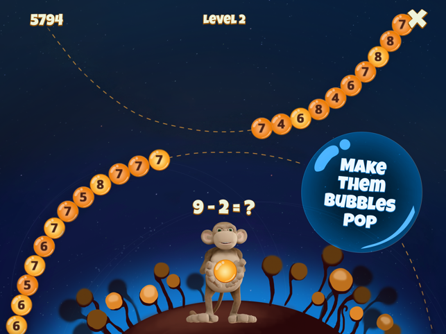 ‎10monkeys Bubbles Screenshot
