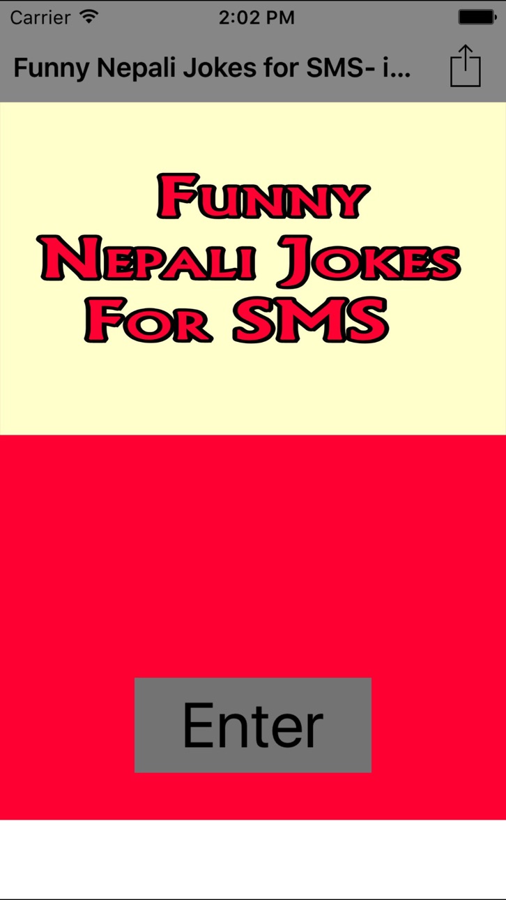iPhone screenshot