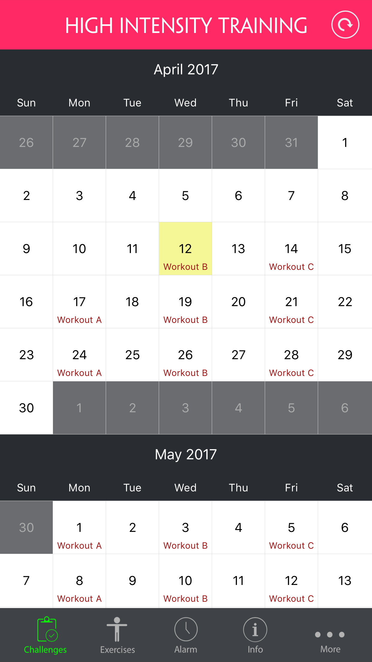 3 Day High Intensity Training Split ~ Muscle