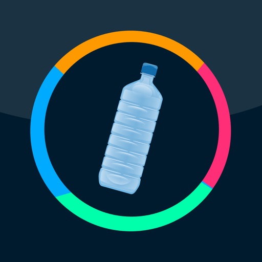 Flip Water Bottle Challenge Jump Collect Heart icon