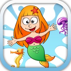 Activities of Mermaid And Friend Kids Memory