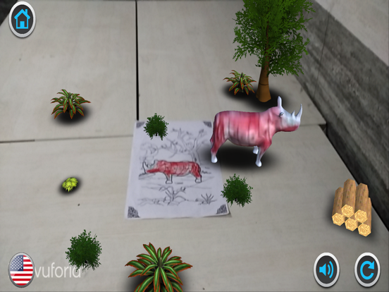 Screenshot #6 pour Animal Coloring Kingdom AR