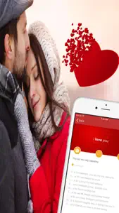 Valentines Day Love Quotes Wishes Poems & Messages screenshot #1 for iPhone