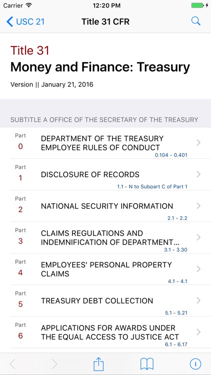 31 CFR - Money and Finance: Treasury (LawStack)