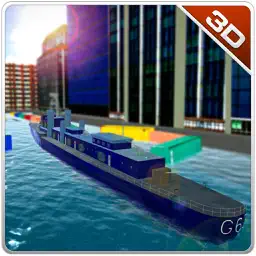 Navy Ship Parking & Crazy driving 3d simulator app icon