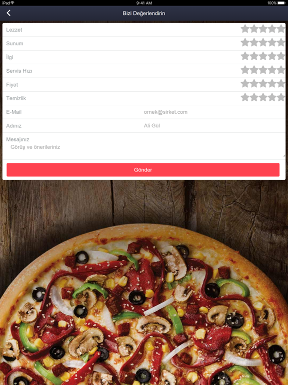 Screenshot #6 pour İçerenköy Pizza Pizza