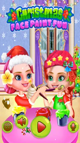 Game screenshot Face Paint Christmas - Kids Coloring Fun Party! mod apk