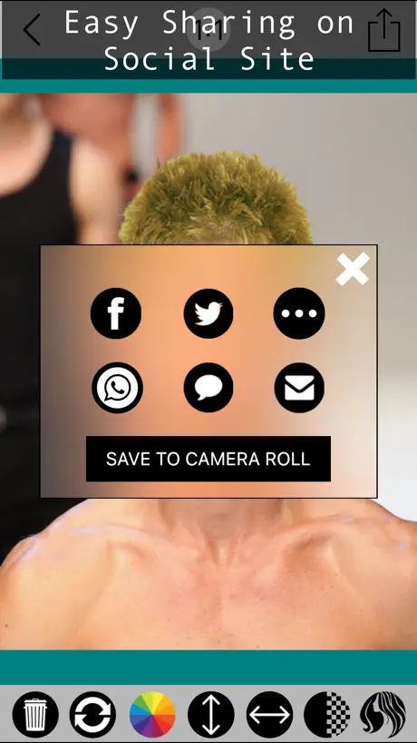 Male Hair Photo Editor - Macho