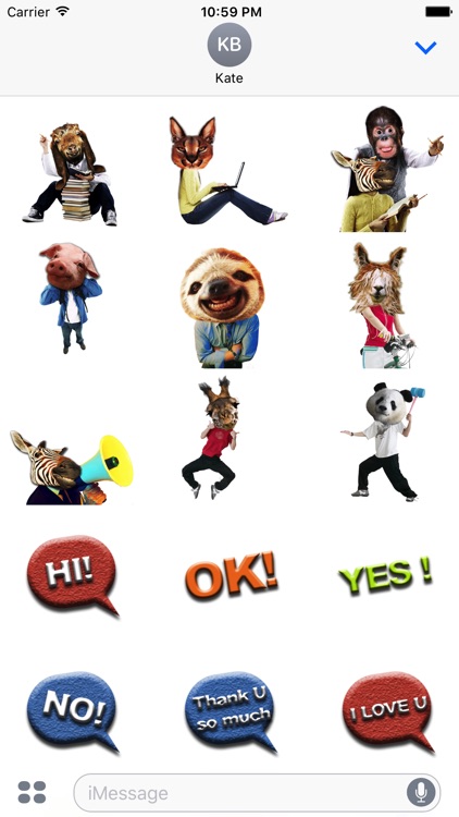 AnimalHead - Message icon