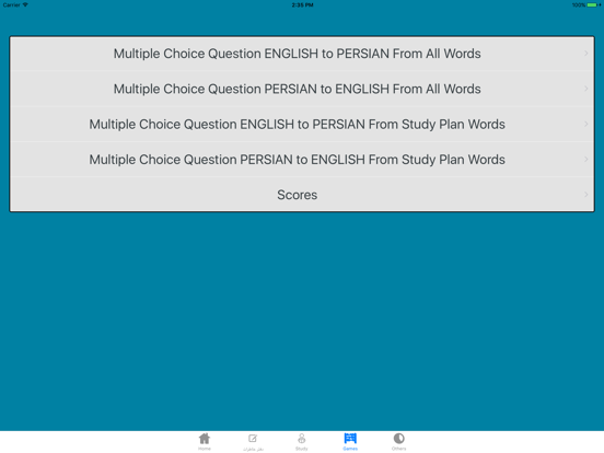 Persian Dictionary + iPad screenshot 4 - Reference app