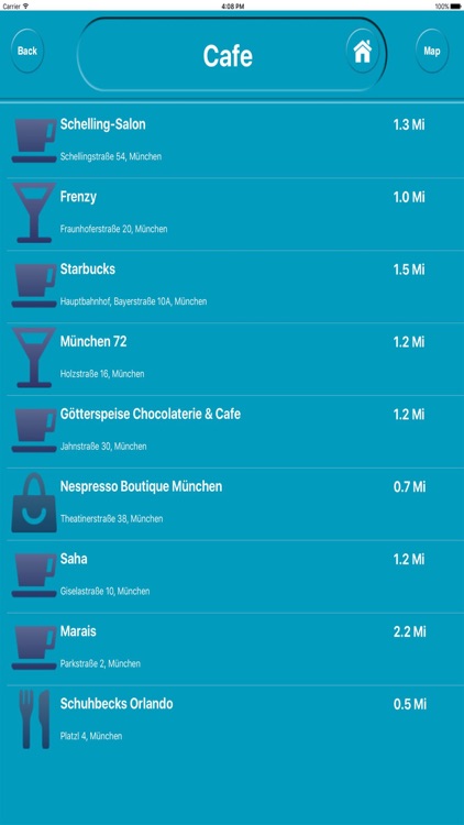 Munich Germany City Offline Map Navigation EGATE screenshot-3