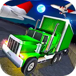 Airport Airplane Cargo Truck Parking Simulator 3D app icon