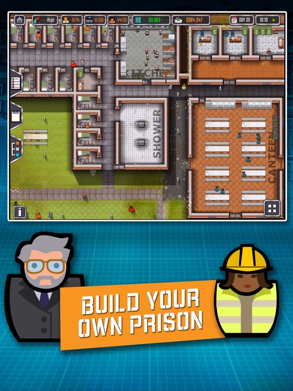 Screenshot #1 for Prison Architect: Mobile