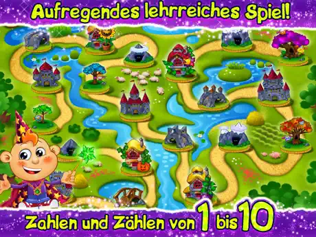 Zählen & Zahlen. Lernspiele für Kinder Kleinkinder
