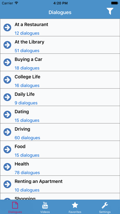 Screenshot #2 pour ECP - Learning English