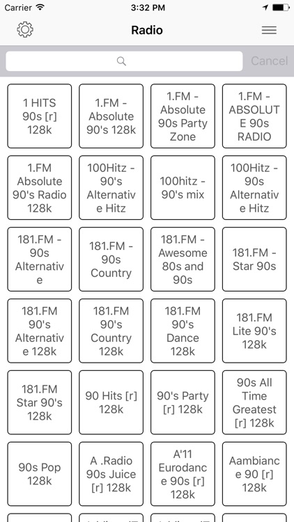 Radio FM 90's online Stations