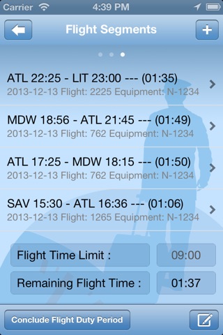 ALPA Part 117 Calculator screenshot 4