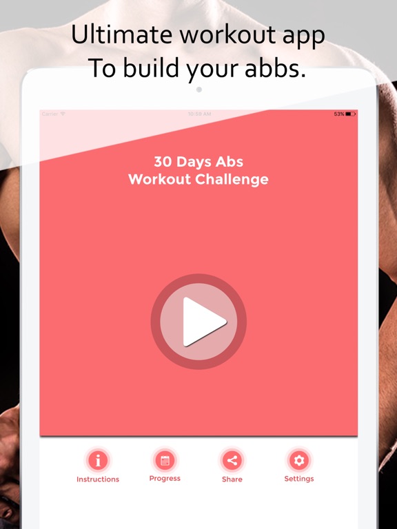 Ab Workout 30 Day Ab Challengeのおすすめ画像1