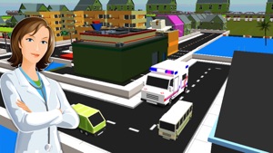 Ambulance Simulator Duty Drive :Pet Rescue 3D 2017 screenshot #2 for iPhone