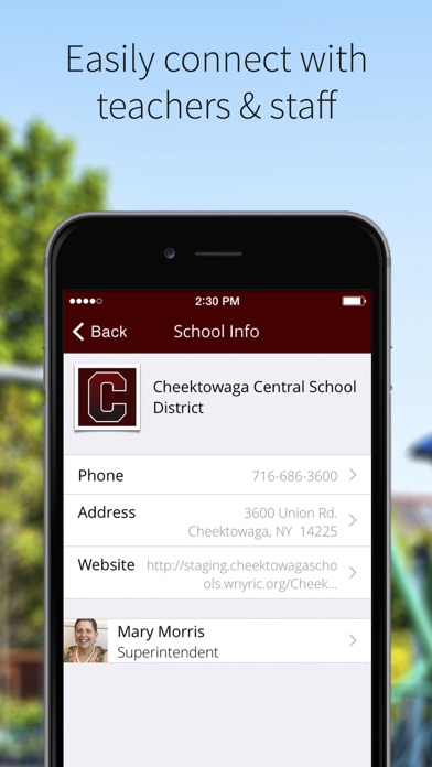 Cheektowaga Central Schools screenshot 2