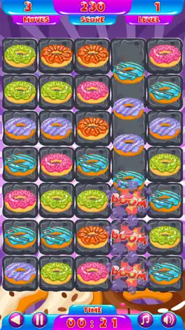 Game screenshot Donuts Swap Games : match 3 puzzle fun game hack