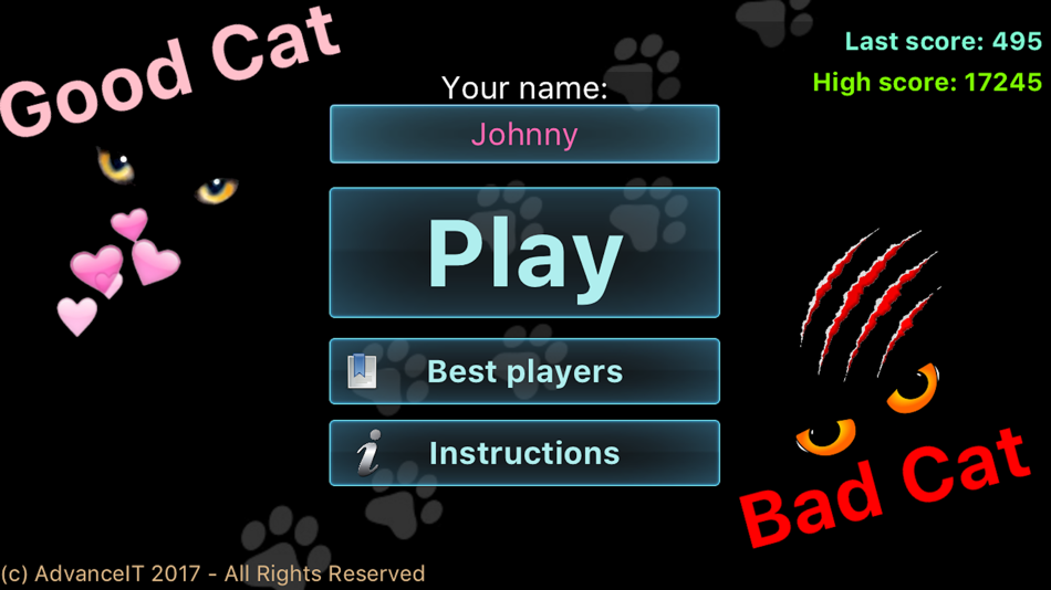 #1. Good Cat Bad Cat (iOS) 由: Davor Pleskina