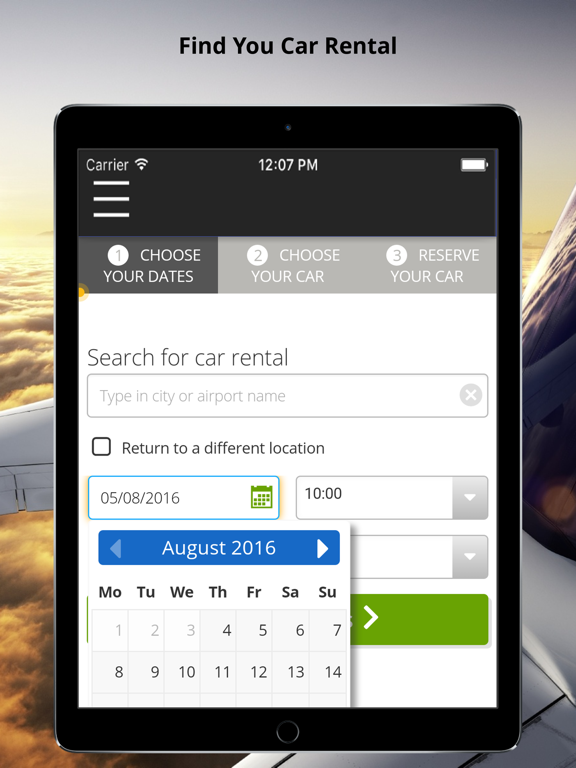 CarRentalChoice - Car Rental iPad screenshot
