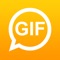 1890 Gif Stickers (animated effect for support gif apps only), Most update Version which Support iOS10: