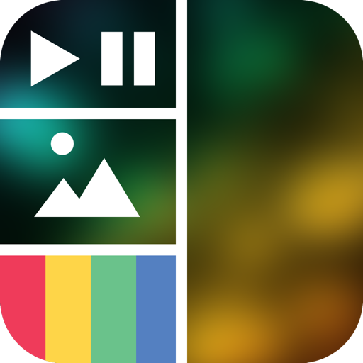 Vidstitch - Video and Picture Collage Frame icon