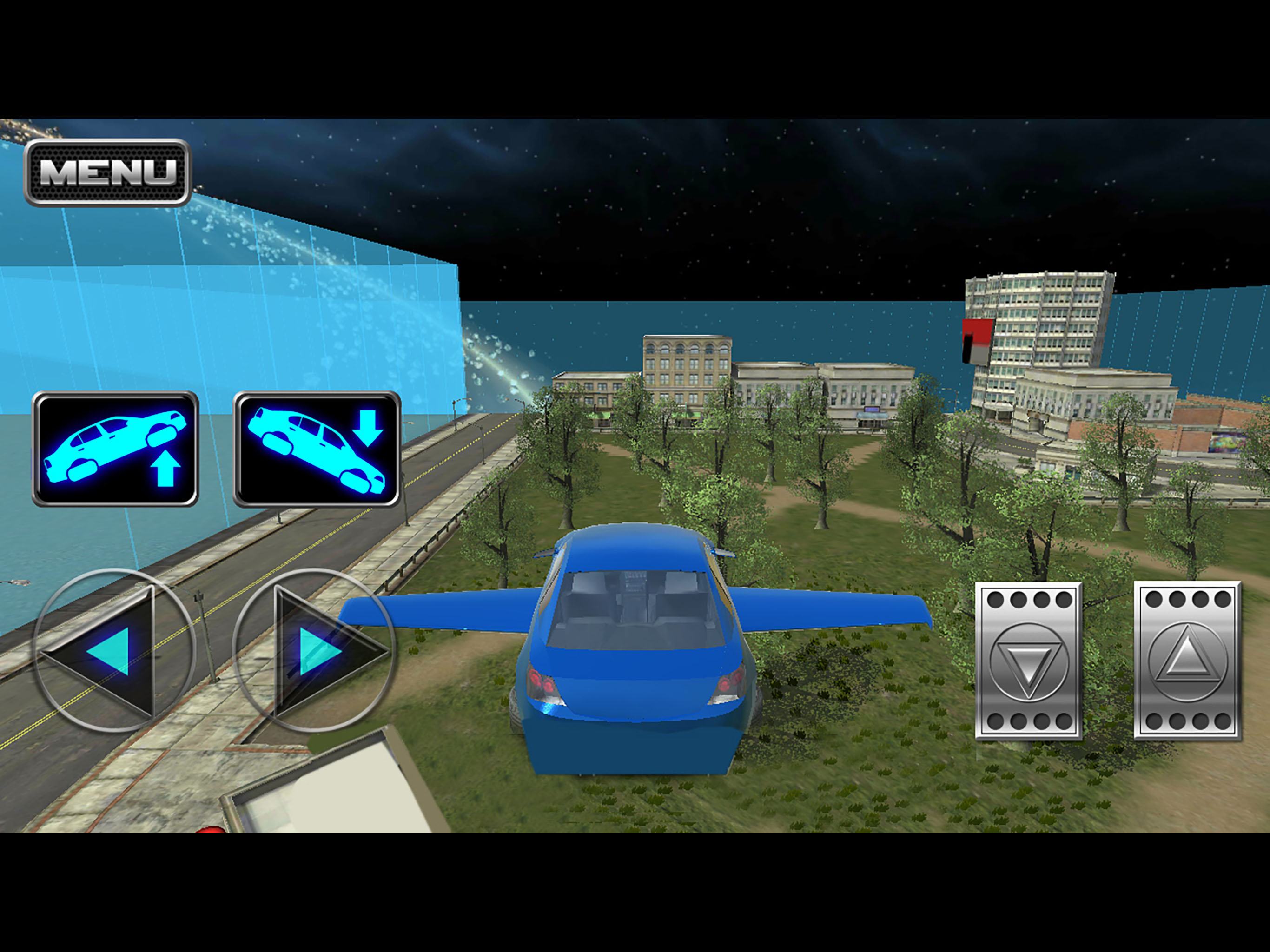 Flying Space Car Simulator 3D screenshot 5