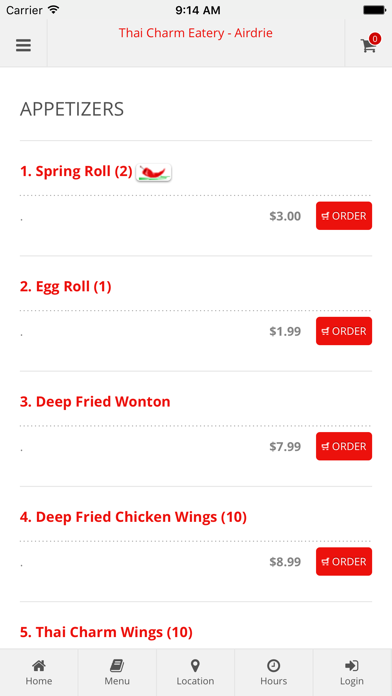 How to cancel & delete Thai Charm Eatery - Airdrie from iphone & ipad 2