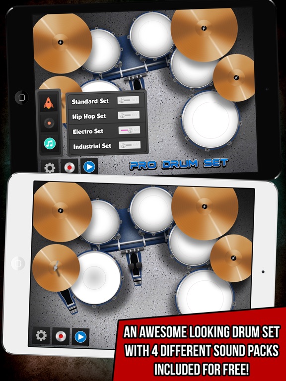 Screenshot #5 pour Pro Drum Set - Music and Beats Maker