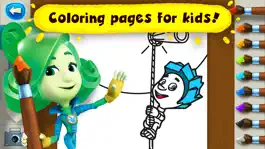 Game screenshot Fixies Toddler Coloring Pages mod apk