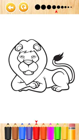 Game screenshot Wonder Animal safari coloring book games for kids hack