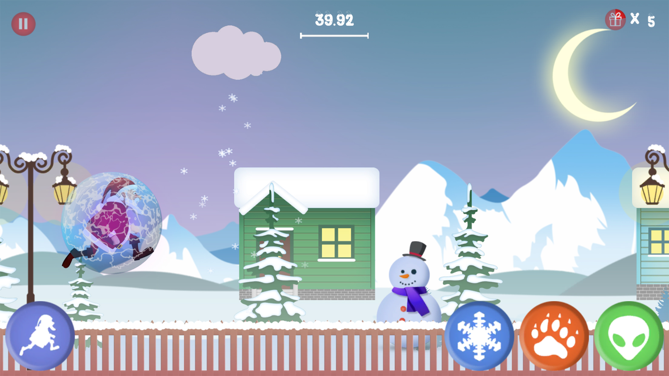 Santa Run - Christmas Rescue screenshot 3