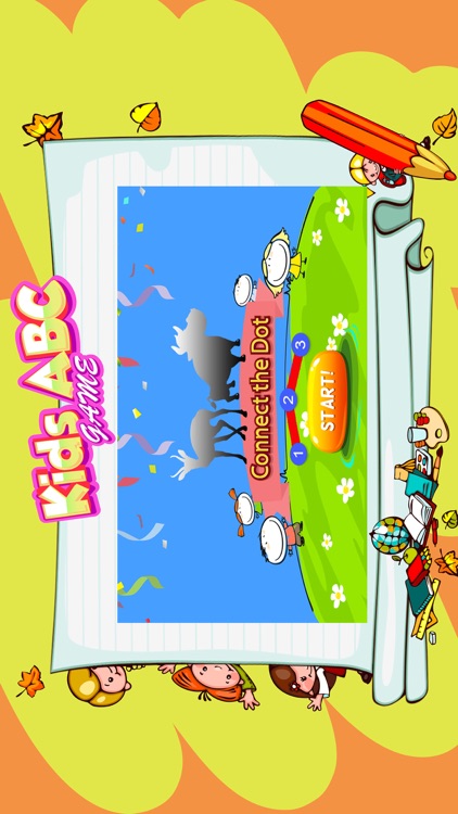 Zoo animal dot to dot & abc learning