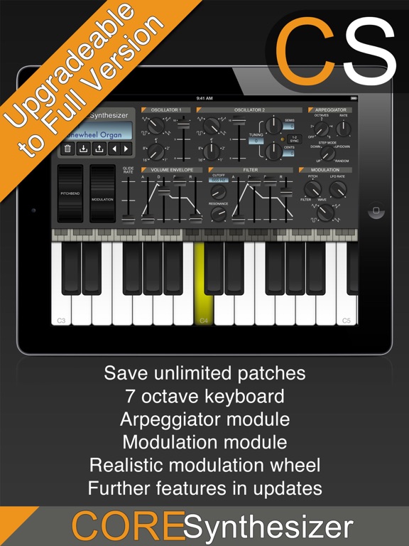 Screenshot #6 pour Core Synth HD - Synthé Mono