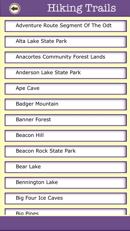 Washington Campgrounds & Hiking Trails,State Parks screenshot-3