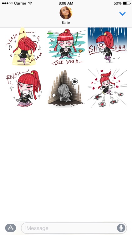 Aiko the Love Ninja stickers screenshot-4